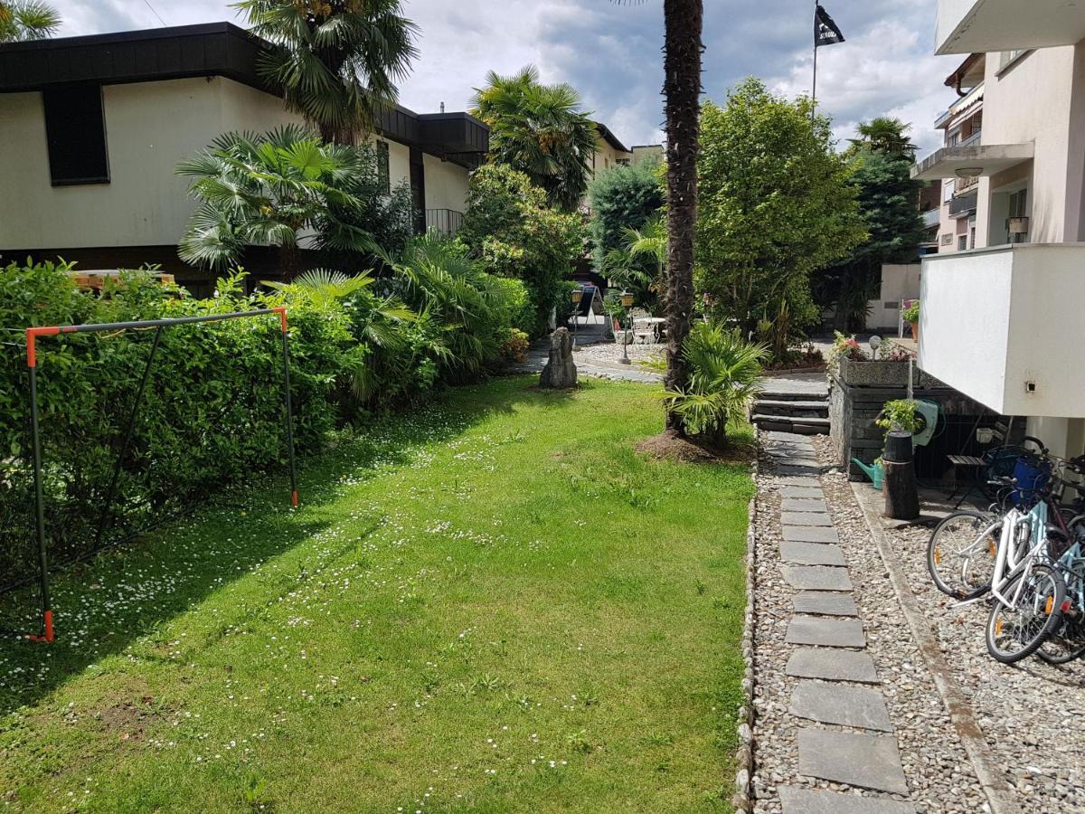 Hotel Garni Elisabetta Gordola Exterior foto