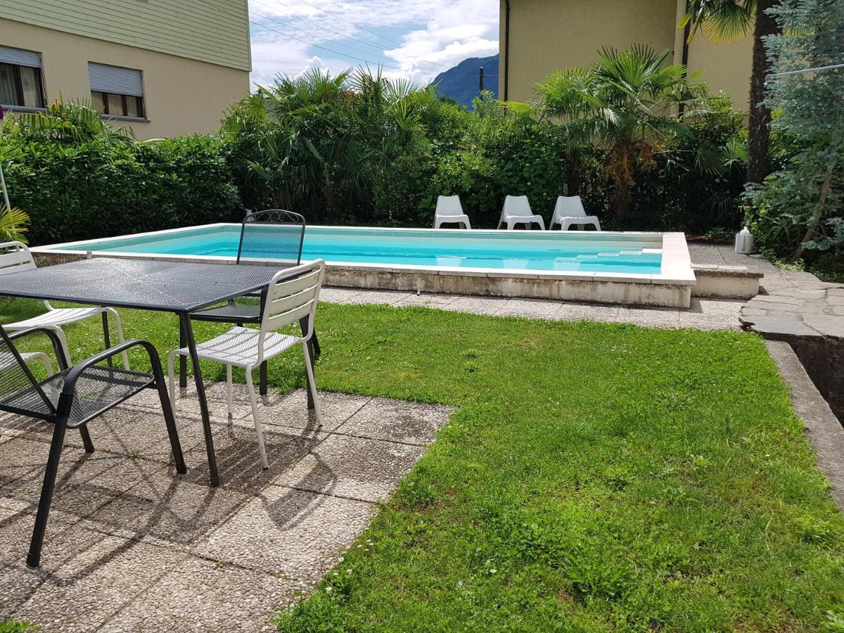 Hotel Garni Elisabetta Gordola Exterior foto