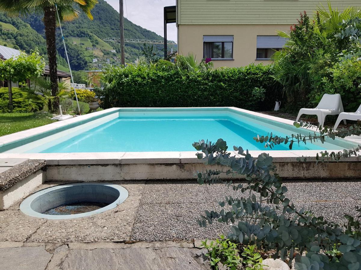 Hotel Garni Elisabetta Gordola Exterior foto